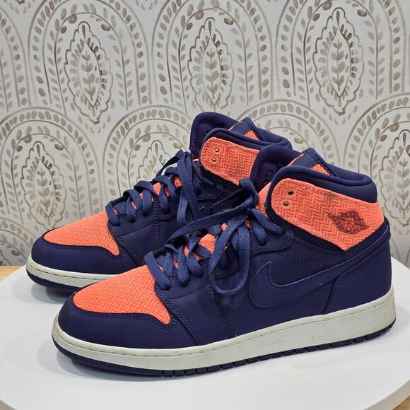 Air Jordan 1 Retro High GG Dark Purple Dust Atomic Pink 332148-500 sz 8.5Y 10W - Picture 5 of 16